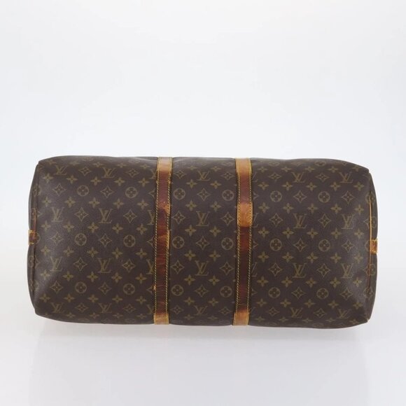 LOUIS VUITTON Monogram Keepall Bandouliere 55 Boston Bag M41414 LV Auth bs29746 - Picture 7 of 16
